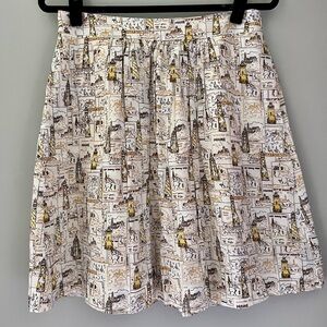 J. Crew Linen Blend Lighthouse Skirt size 4